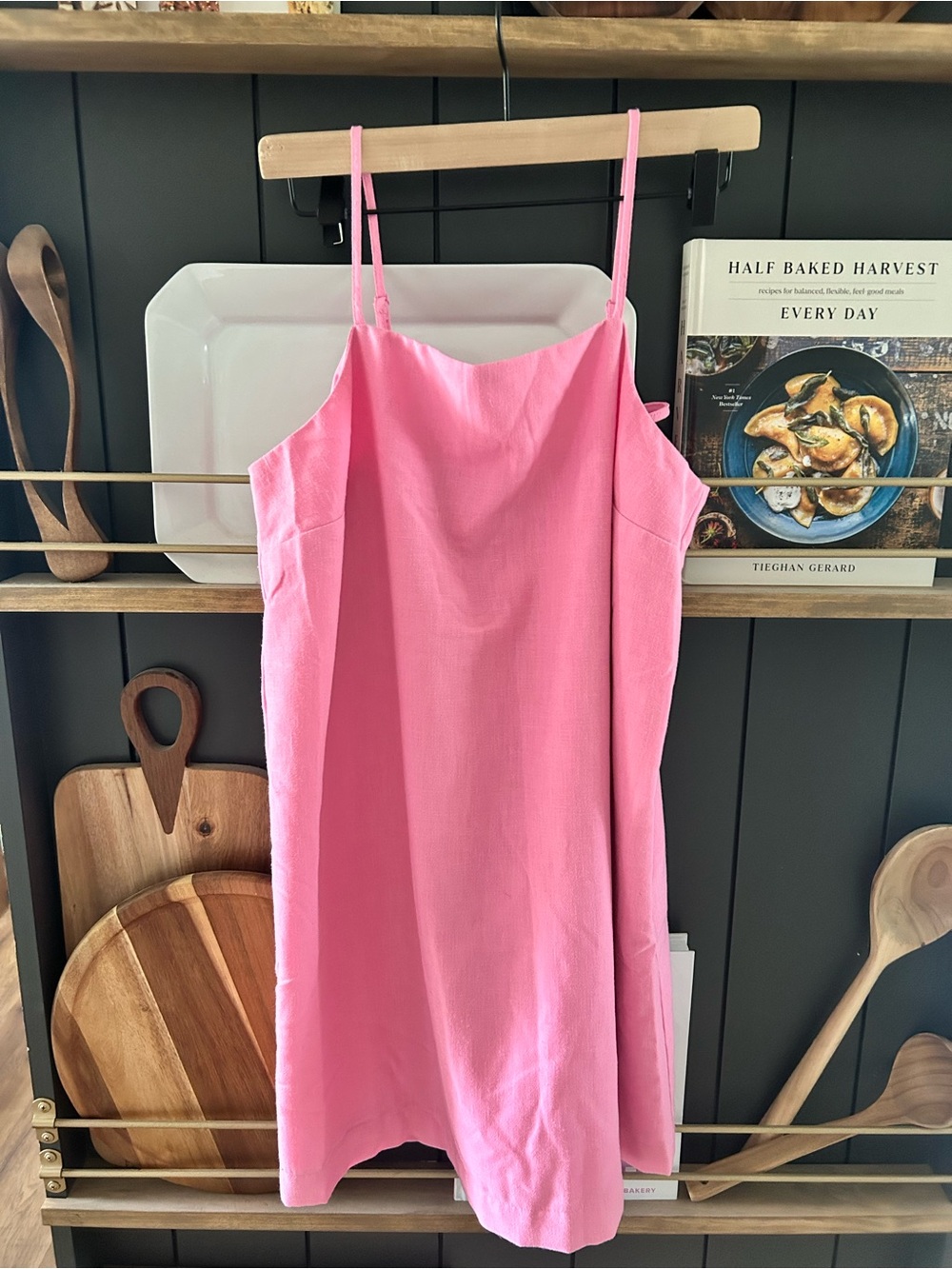 Old Navy spaghetti strap mini dress with bow detail